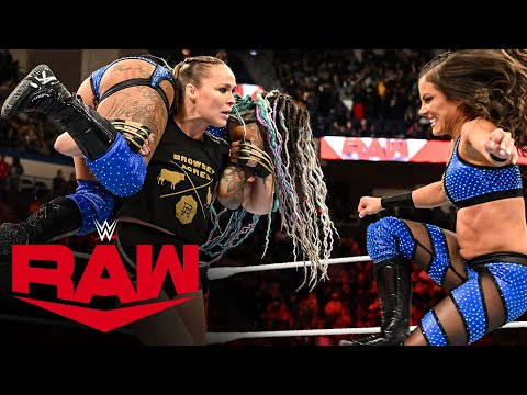 Ronda Rousey & Shayna Baszler vs. Kayden Carter & Katana Chance: Raw highlights, June 5, 2023