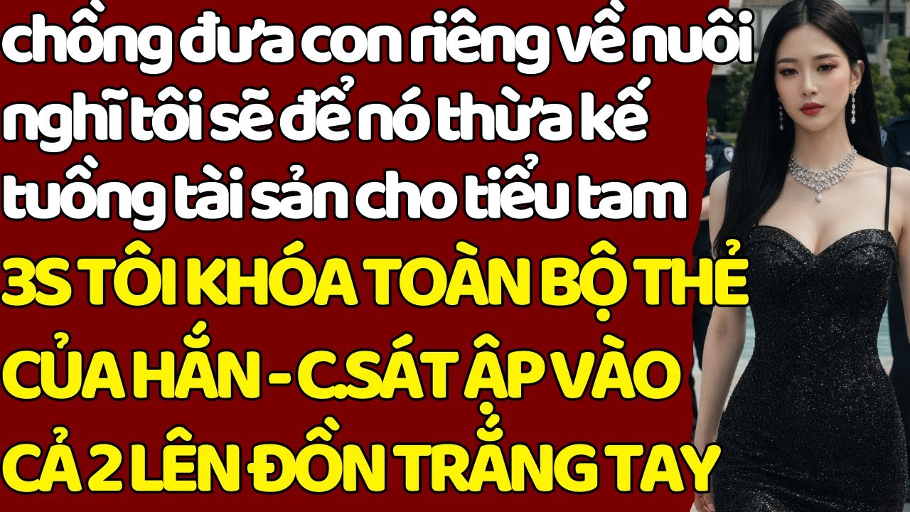 chồng đưa con riêng về nuôi nghĩ tôi sẽ để nó thừa kế tuồng tài sản cho tiểu tam C.SÁT ẬP VÀO VỀ ĐỒN