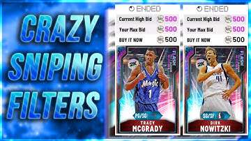 4 *CRAZY* SNIPING FILTERS IN NBA 2K20 MYTEAM! HOW TO MAKE MT RIGHT NOW!