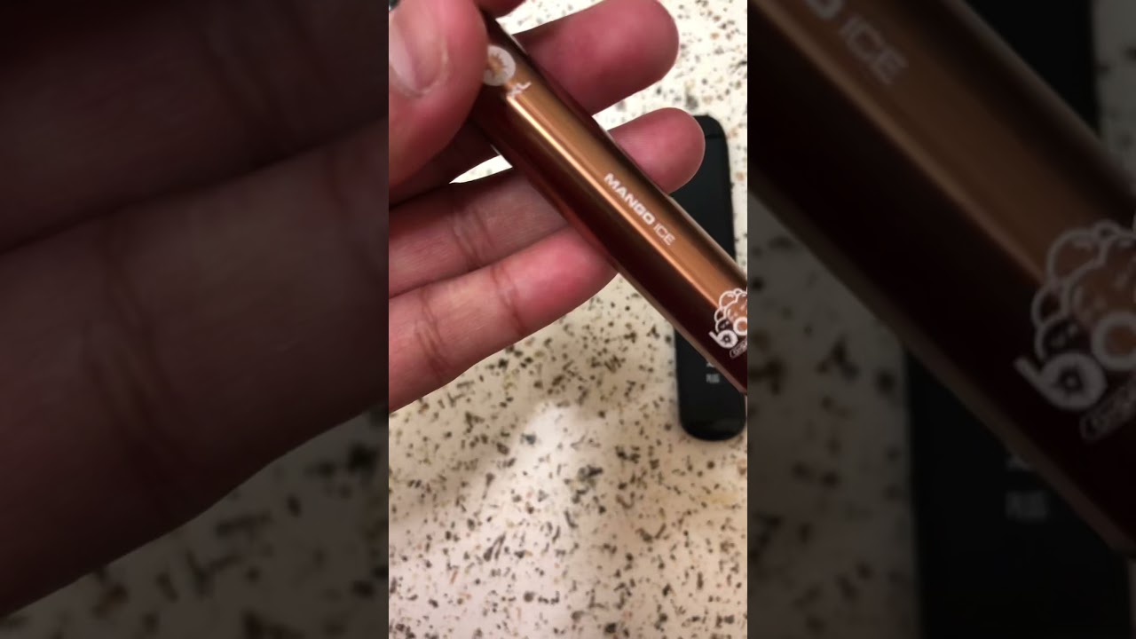 (Bang:Mango ice) 🧊-(My Bar: Blueberry 🫐 🔥)