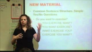 Beginning American Sign Language-Week Five-Name Signs