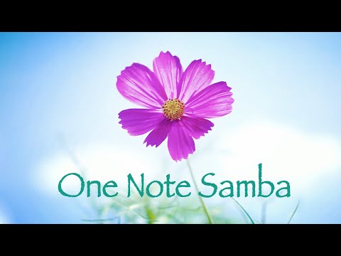 Samba de Uma Nota Só (One Note Samba) Antônio Carlos Jobim (Lyric Video) | cover by Jun Izumi