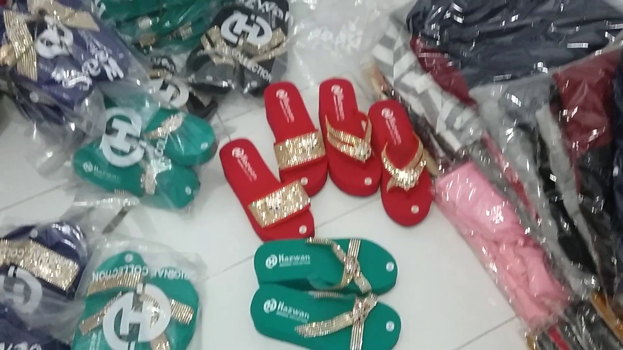  Grosir  sandal  wedges spon hazwanshop bandung  YouTube