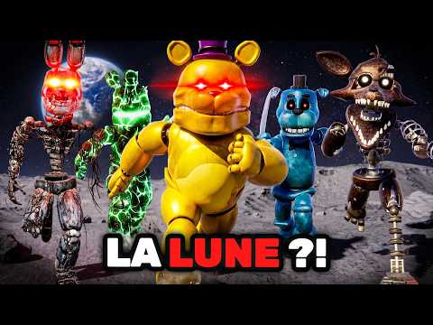 J'ai ajouté TOUS les animatroniques de FNAF sur la LUNE dans Hello Neighbor...