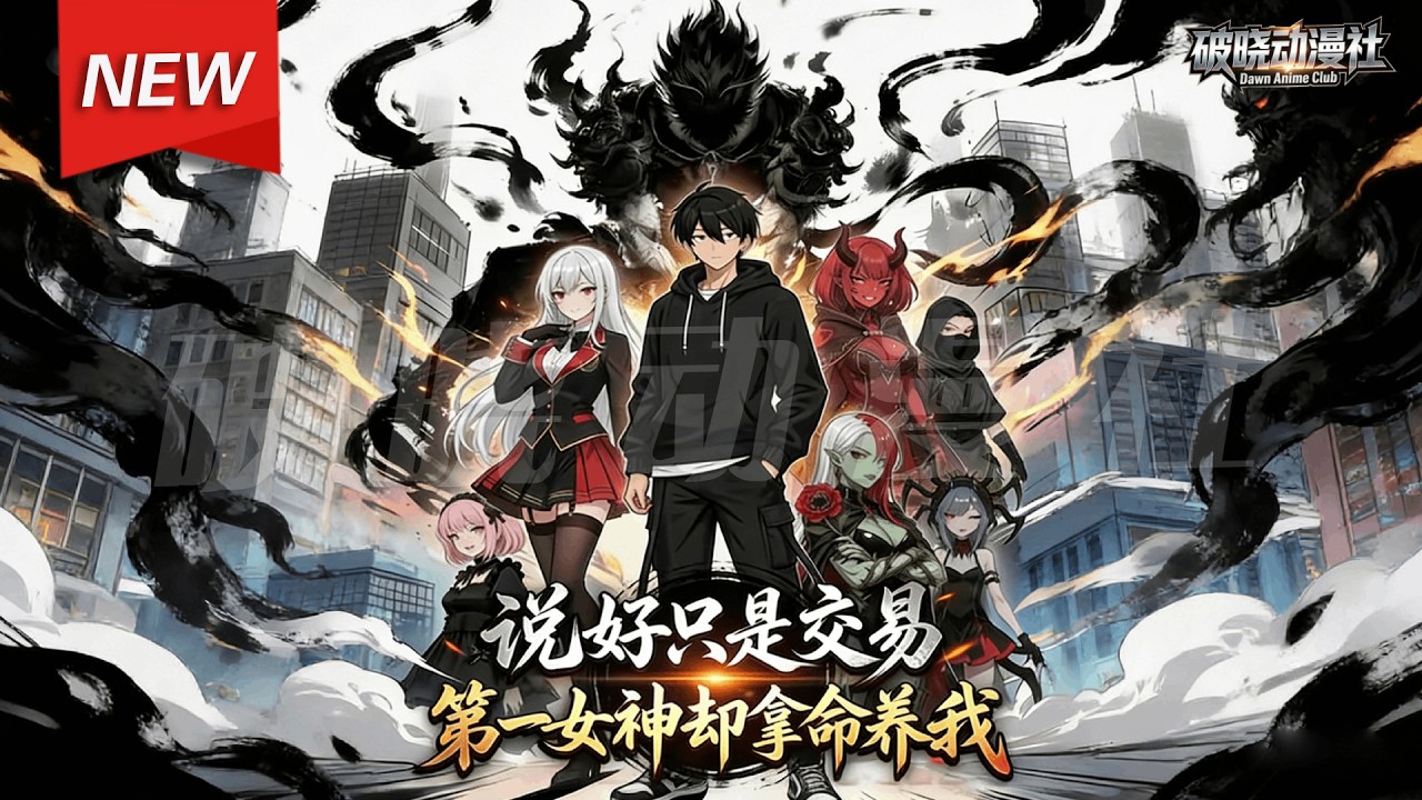 MULTISUB📢新番上线《说好只是交易第一女神却拿命养我》第1~54集丨徐墨觉醒失败沦为笑柄，众人却不识真神，丝塔茜女神却主动靠近，二人联手刷本升级，打脸逆袭！#漫剧 #破晓动漫社