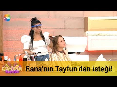 Rana, rakipleri Tayfun'un kendi saçını kesmesini istedi!