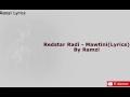 Redstar Radi - Mawtini - ﻣﻮﻃﻨﻲ ( Lyrics - Paroles )