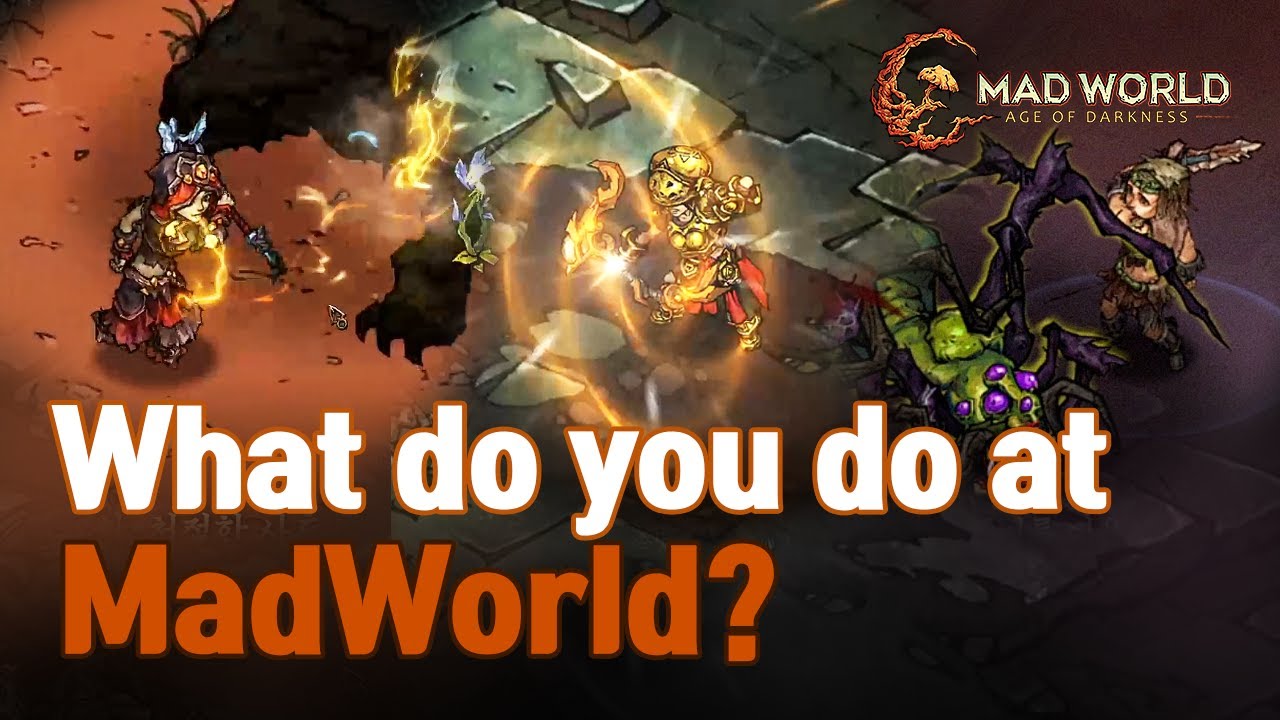 Mad World - Age of Darkness - MMORPG Gameplay, News, Release Date #OHGC  Stream №3 ENG,PL,UA 