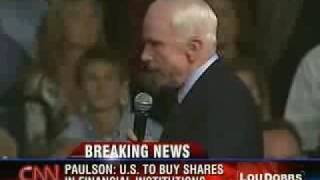 Mccain calls retreat!  Obama is a decent person, you don´t have to be scared of Obama as president!