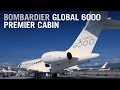 Bombardier Global 6000 Premier Cabin Business Jet Design Tour – AINtv