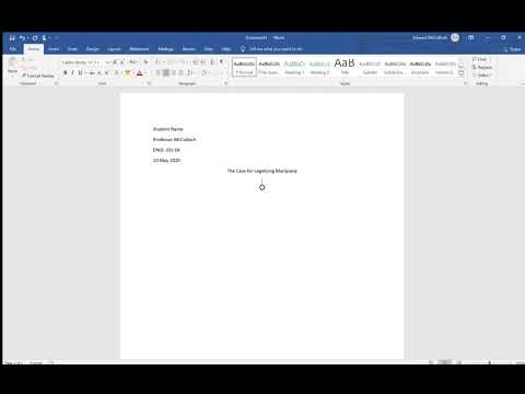MLA Formatting For Any Essay