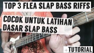 Tutorial 3 Riffs slap bass FLEA yang mudah untuk latihan dasar slap