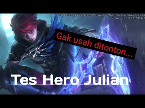 Mobile Legends Bang Bang Indonesia Part 12 | Tes Hero Julian - YouTube