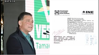 PAN presenta apelación contra candidatura de Eugenio Hernández.