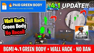 BGMI 4.1 💥 No Recoil + Magic Bullet + Wall Hack OBB