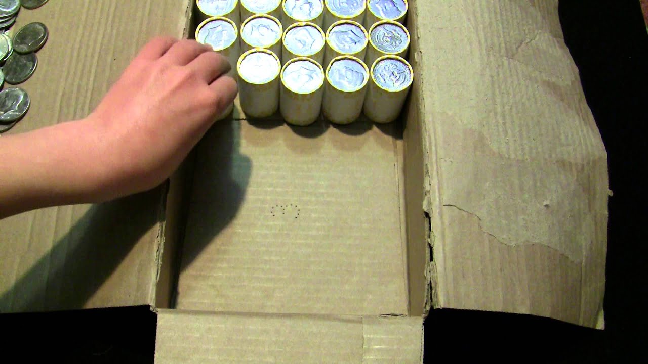 Coin Roll Hunting $1,000 In Half Dollars Part 2 - YouTube
