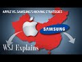 Inside apples and samsungs supply chain shift away from china  wsj