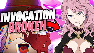 INVOCATION NOUVELLE VANESSA BROKEN TRES BON SUPPORT VERT ENFIN ! BLACK CLOVER MOBILE