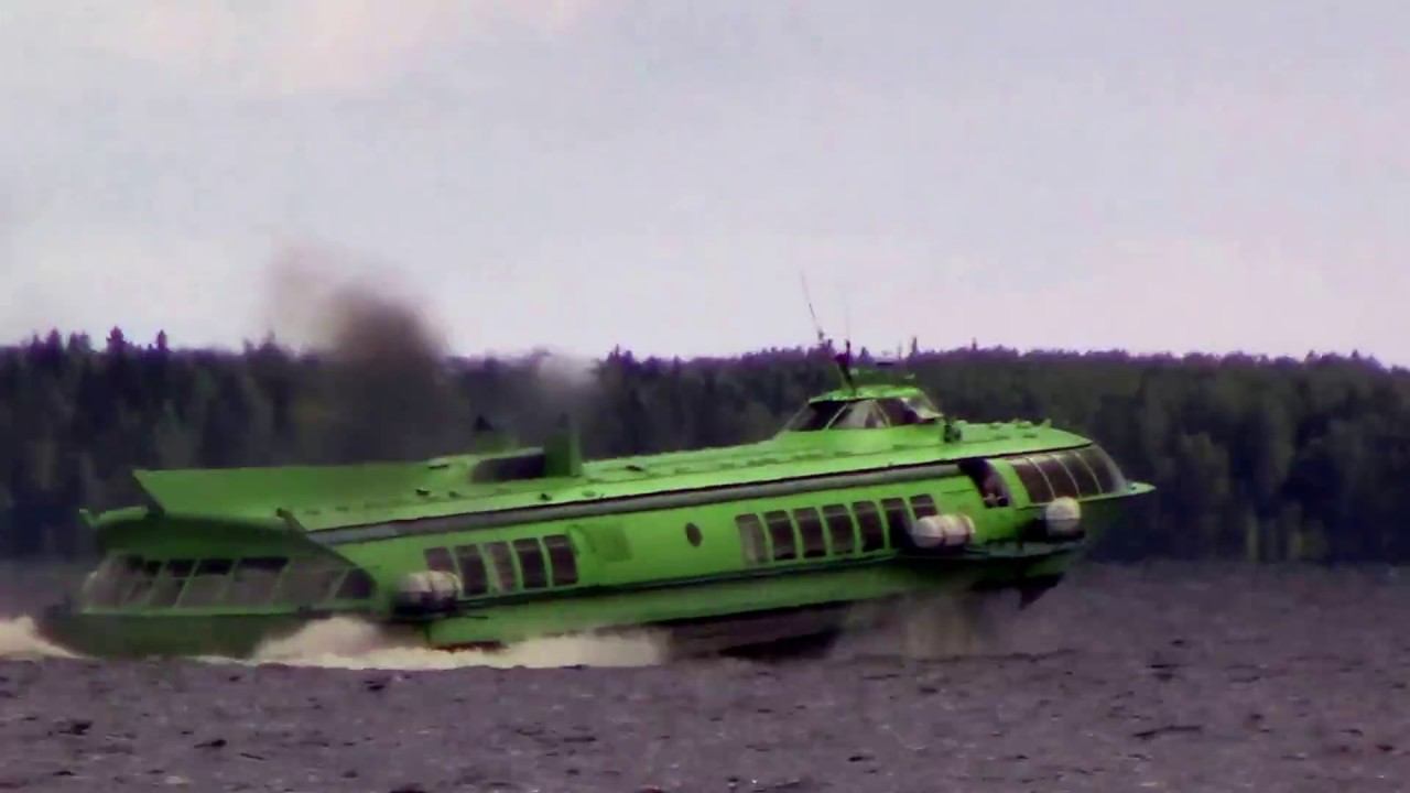 26-06-2014. Теплоход Метеор - 210. Петрозаводск. - YouTube