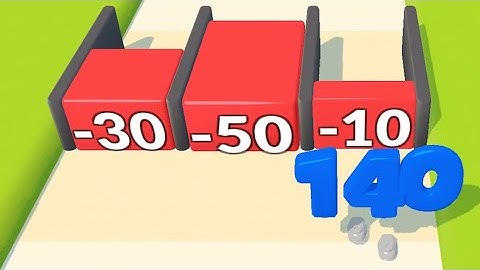 Number Run 3D - All Levels Gameplay Android, iOS