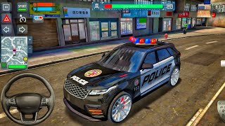 Police Sim 2022 👮🚔 Luxury SUV Cop City Drive Game - Car Games 3D Android Gameplay screenshot 4