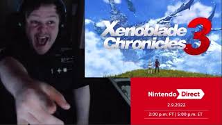 Xenoblade Chronicles 3 - Live Reaction (Nintendo Direct 2-9-22)