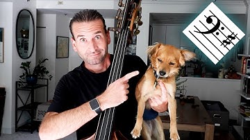 G Major Two Octave Scales for the Double Bass