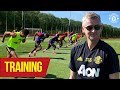 Training | Ole shows he’s still got it as United return to contact training 😎 | Manchester United