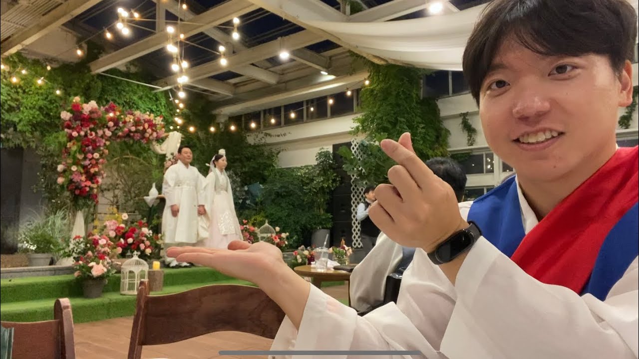 결혼식에서 이래도 되나…? ㅎㅎ [Vlog]