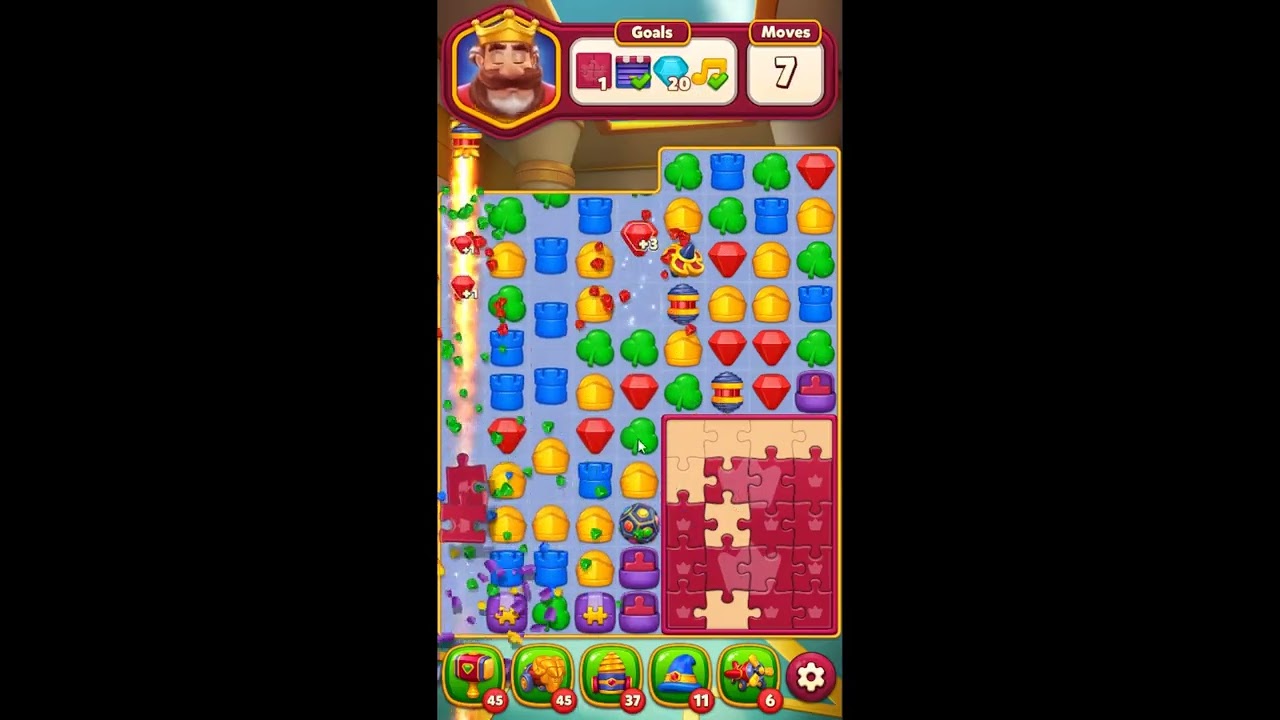 Royal Kingdom Level 1708 - NO BOOSTERS GAMEPLAY 🏰 | SKILLGAMING ✅