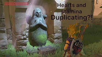 How to duplicate hearts and stamina in BOTW!