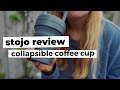 STOJO COLLAPSIBLE COFFEE CUP ● DETAILED REVIEW WITH ALL PROS AND CONS