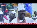 The Great Ooni of Ife, Preches at Rev. Esther Ajayi&#39;s Church