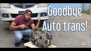 2006 RSX Automatic Transmission removal