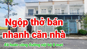 ✅Bán gấp nhà thổ cư,khu dân cư hiện hữu đường nội bộ 8 met👉 hướng Nam,4 phòng, 4x20, đã hoàn công