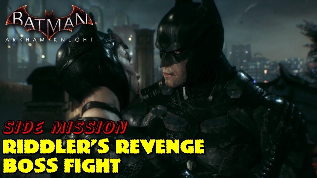 Batman Arkham Knight ★ Side Mission: Riddler's Revenge - Boss Fight ...