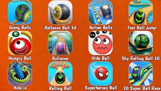 Hungry Ball, Going Balls, Hide Ball, Hole io, Rollance,Fast Ball Run, Action Balls, Rolling Ball Sky screenshot 2