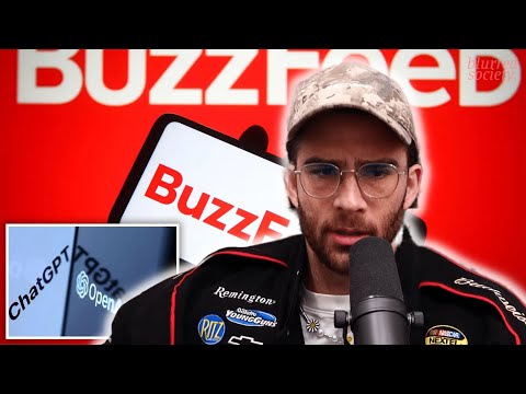 Thumbnail for HasanAbi reacts to ChatGPT replacing Buzzfeed employees