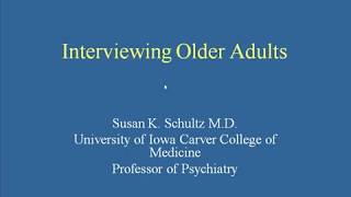 Famous Interviewing Older Adults Profile
