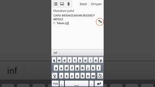 Cara input kode bisskey receiver mpeg2 Cara input kode bisskey receiver mpeg2