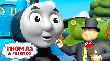 Thomas & Percy Learn About Mixing Colours | BRAND NEW | Learn with Thomas | Cartoons for Kids