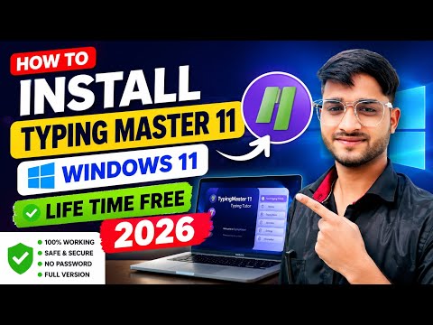 💯🥰How to install typing master 11 windows 11 life time free #2026 #typingmaster#typing#windows#video