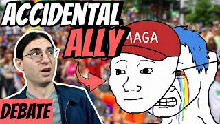 Trump supporter ACCIDENTALLY endorses trans existence