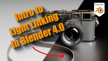 Intro to Light Linking in Blender 4.0 Alpha!