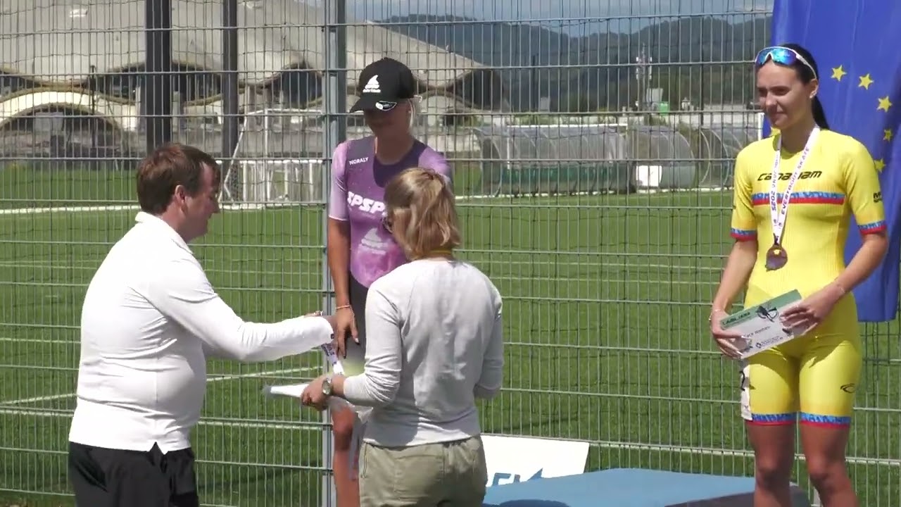 Nina Černič preprečila popolno italijansko zmagoslavje na maratonu v hitrostnem rolanju