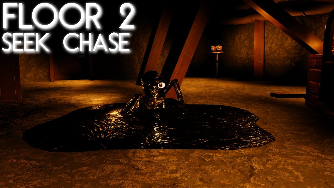 DOORS FLOOR 2 - New Seek Chase (Gameplay) 