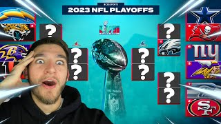 I MADE MY NFL PLAYOFF BRACKET!