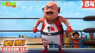 boxing championship s13 84 motu patlu new cartoons for kids spot