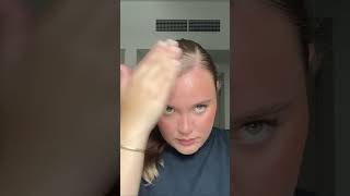 side part bun (full version on my channel) #sideparthairstyle #sidepart #hairstyles