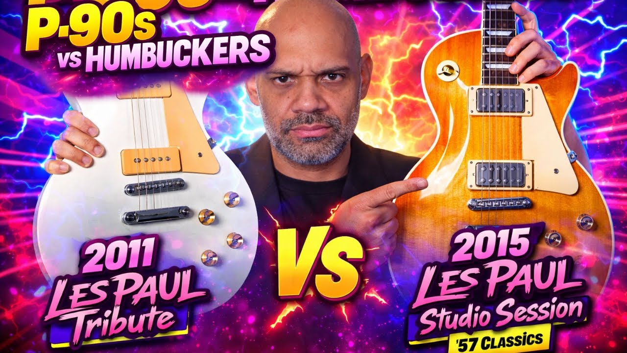 P-90s vs Humbuckers: Which Les Paul Actually Sounds Better?